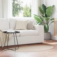 VidaXL Vloerkleden huarte beige 80 x 150 cm polyester - thumbnail