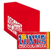 Chocolade Tony&apos;s Chocolonely melk reep 180gr | 15 stuks - thumbnail