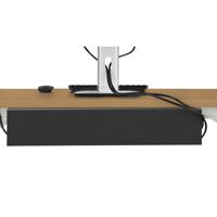 LogiLink KAB0070 Kabelgoot Zwart - thumbnail
