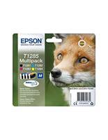 Epson Inktcartridge T1285 Origineel Combipack Zwart, Cyaan, Magenta, Geel C13T12854012 - thumbnail