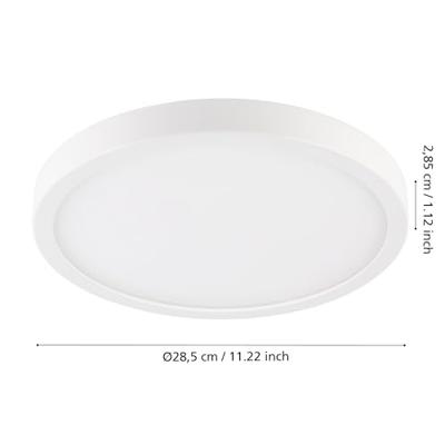 Eglo Led plafondlampArgolis 2 IP44 wit - 900277