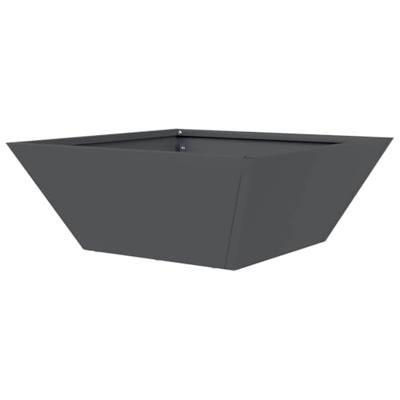 Tuin Kom Plantenbak 5 pcs Antraciet 40 x 40 x 15 cm Staal - thumbnail
