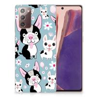 Samsung Note 20 | TPU Hoesje | Hondjes - thumbnail