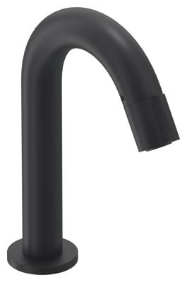Fonteinkraan IVY Pact Gebogen Staand Model S Mat Zwart PED