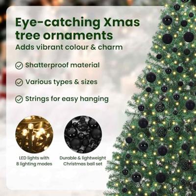 VidaXL Kunstmatig voorverlicht kerstboom met 300 led groen 180 cm pvc