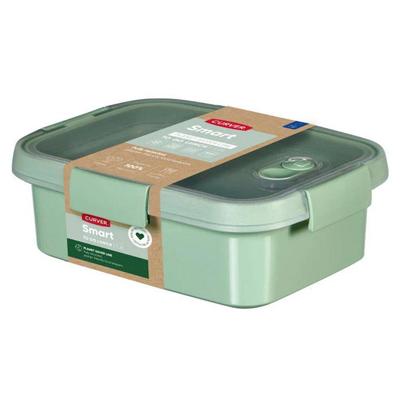 Curver smart to go eco lunchbox rechthoekig 1 liter + bestekset