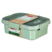 Curver smart to go eco lunchbox rechthoekig 1 liter + bestekset - thumbnail