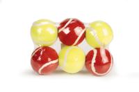 Tennisbal 6 pack rood en geel - thumbnail