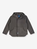 LUONTEVA finkid fleece jas voor kinderen, binnenjas met rits donkerbruin - thumbnail
