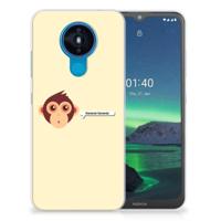 Nokia 1.4 Telefoonhoesje met Naam Monkey - thumbnail