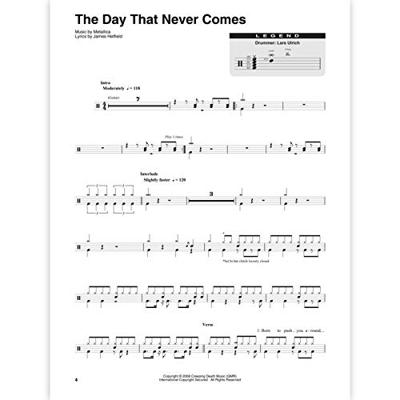 Hal Leonard Drum Play-Along Metallica 1991-2016 drumboek Hal Leonard Drum Play-Along Metallica 1991-2016 drumboek