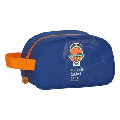 Toilettas voor op School Valencia Basket M248 Blauw Oranje 26 x 15 x 12 cm