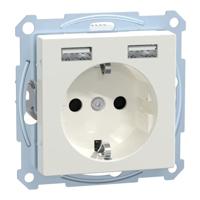 Merten MEG2366-0319 Inzetstuk System M Polar-wit 1 stuk(s) - thumbnail