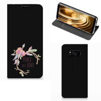 Samsung Galaxy S8 Magnet Case Boho Text - thumbnail