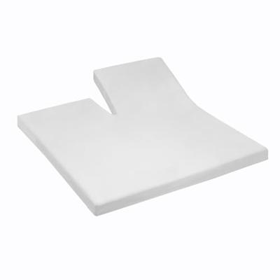 Cinderella single-split topper jersey 200x200/210 white tot 15cm
