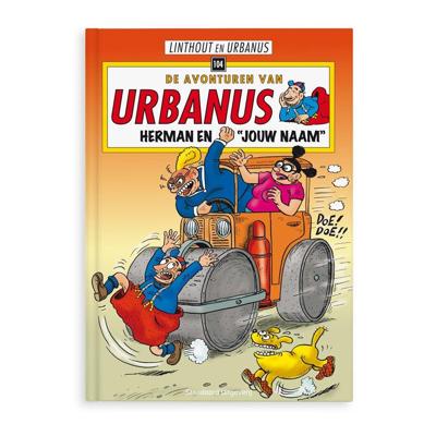 Persoonlijk stripboek met naam en foto - De avonturen van Urbanus 'Herman & Hermien' (Softcover) Persoonlijk stripboek met naam en foto - De avonturen van Urbanus 'Herman & Hermien' (Softcover)