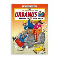 Persoonlijk stripboek met naam en foto - De avonturen van Urbanus 'Herman & Hermien' (Softcover) - thumbnail