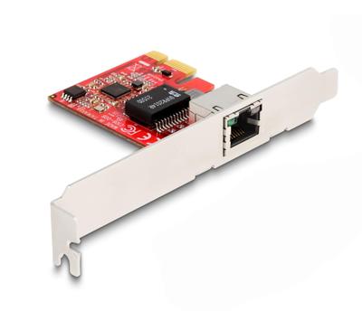 DeLOCK PCI Express x1 card naar 1 x RJ45 2,5 Gigabit LAN i225 NBASE-T - Low Profile netwerkadapter DeLOCK PCI Express x1 card naar 1 x RJ45 2,5 Gigabit LAN i225 NBASE-T - Low Profile netwerkadapter