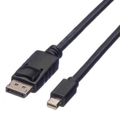 ROLINE DisplayPort kabel, DP M - Mini DP M, zwart, 1,5 m ROLINE DisplayPort kabel, DP M - Mini DP M, zwart, 1,5 m