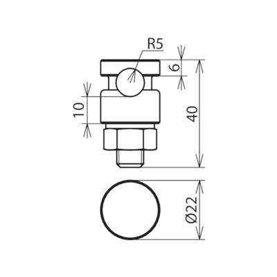 DEHN KSV 6.10 FER V2A KS-connector 1 stuk(s)