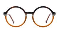 Leesbril Frank and Lucie Eyecontact-Misty Cognac FL19100-+2.50 - thumbnail