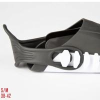 Duikbril met Snorkel en Zwemvliezen AquaSport Zwart Volwassenen (2 Stuks) - thumbnail