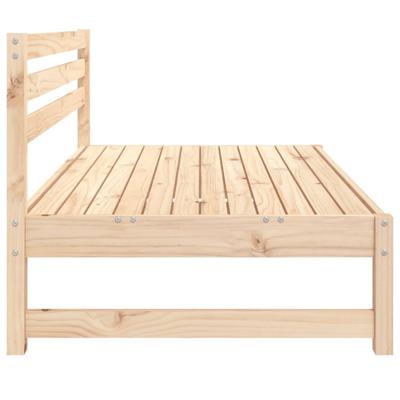 Tuinmiddenbank 120x80 cm massief grenenhout