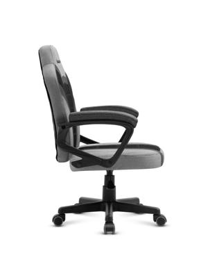 Gaming stoel voor kinderen Huzaro HZ-Ranger 1.0 Grey Mesh, grijs en zwart