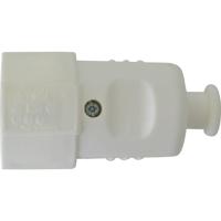 N & L 17259 Koppeling met randaarde Kunststof 230 V Wit - thumbnail