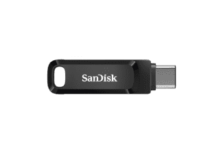 SanDisk Ultra Dual Drive Go USB flash drive 64 GB USB Type-A / USB Type-C 3.2 Gen 1 (3.1 Gen 1) Zwart