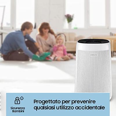 Samsung AX34R3020WW luchtreiniger 34 m² 45 dB Wit 30 W Samsung AX34R3020WW luchtreiniger 34 m² 45 dB Wit 30 W