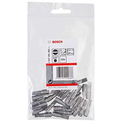 Bosch Accessoires Bit extra-hard S 1,2x8,0, 25 mm 10st - 2607001469
