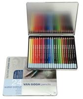 Van Gogh Basisset Aquarelpotloden met 24 Kleuren - thumbnail