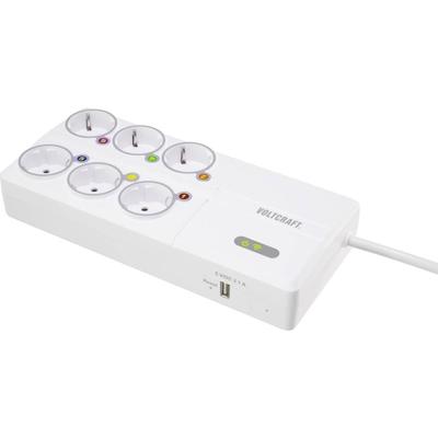 VOLTCRAFT SEM8500 Energiekostenmeter Incl. radiografische stekkerdozen, Gegevensexport, Datalogger, Kostenprognose, Instelbaar stroomtarief, Met App-besturing, VOLTCRAFT SEM8500 Energiekostenmeter Incl. radiografische stekkerdozen, Gegevensexport, Datalogger, Kostenprognose, Instelbaar stroomtarief, Met App-besturing,