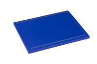 Interlux Snijplaat met sapgoot - 325x265x15mm - Blauw - thumbnail