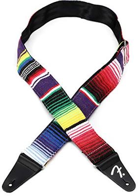 Fender Serape Strap Purple Multi gitaarband