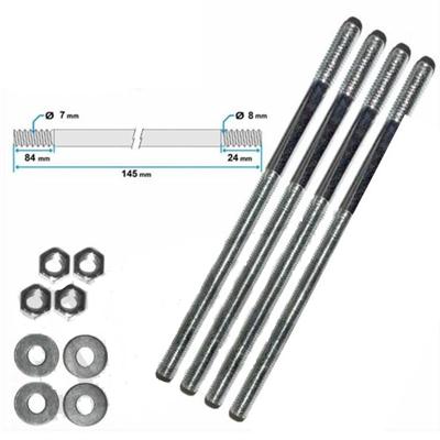 Cilindertapeind set M8 --> M7 L145