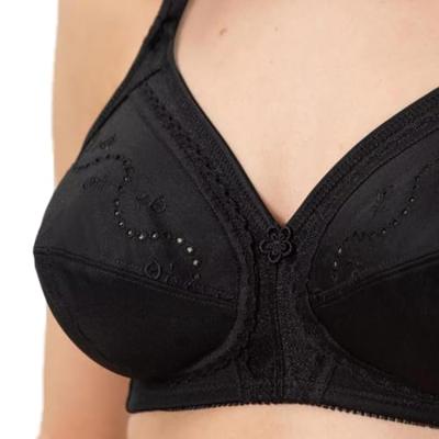 Stevige BH zonder beugel Doreen Cotton N - Klassieke bh voor senioren - Stevige bh grote maten