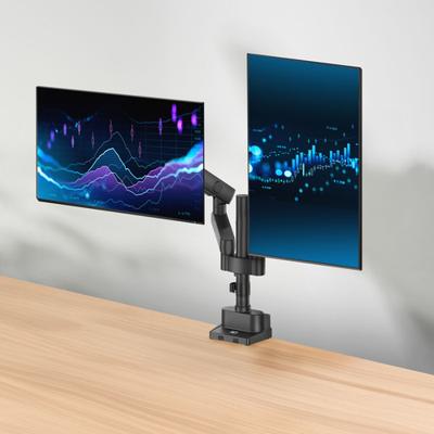 ACT AC8328 dubbele monitorsteun - thumbnail