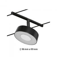 Paulmann WS DC Circle 12V-kabelsysteem lamp Zwart (mat), Chroom - thumbnail