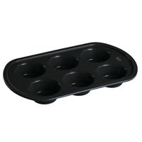 Rösle bakvorm muffins 35,5 x 20 cm staal zwart - thumbnail