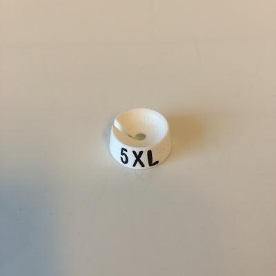 MB wit/zwart 5XL voor op kledinghanger