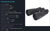 Celestron 71454 Echelon 20x70 BaK-4 Prism Verrekijker, Zwart - thumbnail