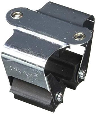 steelklem Prax Ø25 zwarte rol voor stelen van 20 tot 30 mm