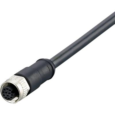 ifm Electronic E12504 Aansluitkabel Aantal polen (sensoren): 12 Bus, recht 15 m 1 stuk(s)