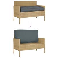 VidaXL Kussen antraciet 120 x 60 x 12 cm oxford stof - thumbnail