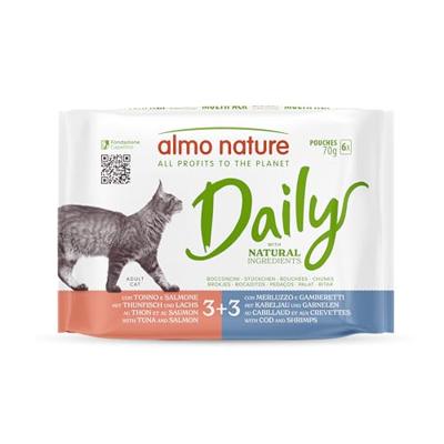 Almo Nature Daily met kip multipack natvoer kat (70 g) 18 x 70 g Almo Nature Daily met kip multipack natvoer kat (70 g) 18 x 70 g