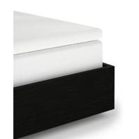 Heckett & Lane Elementi Topper Hoeslaken Katoen Satijn white - thumbnail