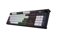 Hator Skyfall Pro Wireless, gaming toetsenbord (Zwart, US lay-out, HATOR Aurum Vanilla Silent, RGB, Double-shot PBT, Hot-swap, 2.4GHz / Bluetooth / USB-C) - thumbnail