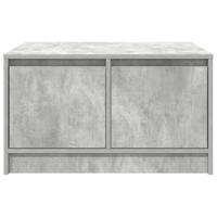 Salontafel met lades 70,5x70x40 cm betongrijs - thumbnail